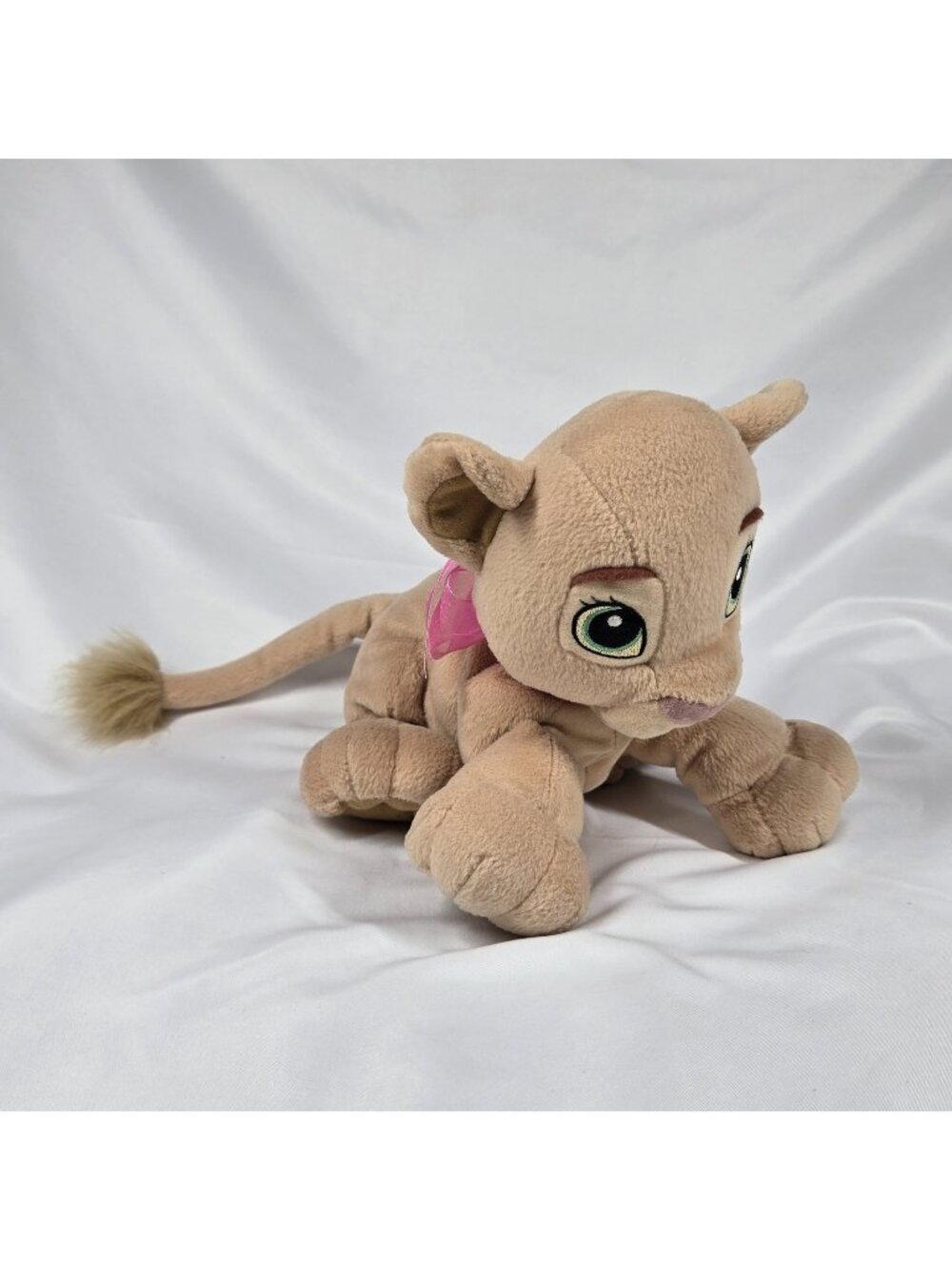 Disney Lion King Hasbro Nala Plush Stuffed Animal Soft Eyed Toy 10" Beanbag